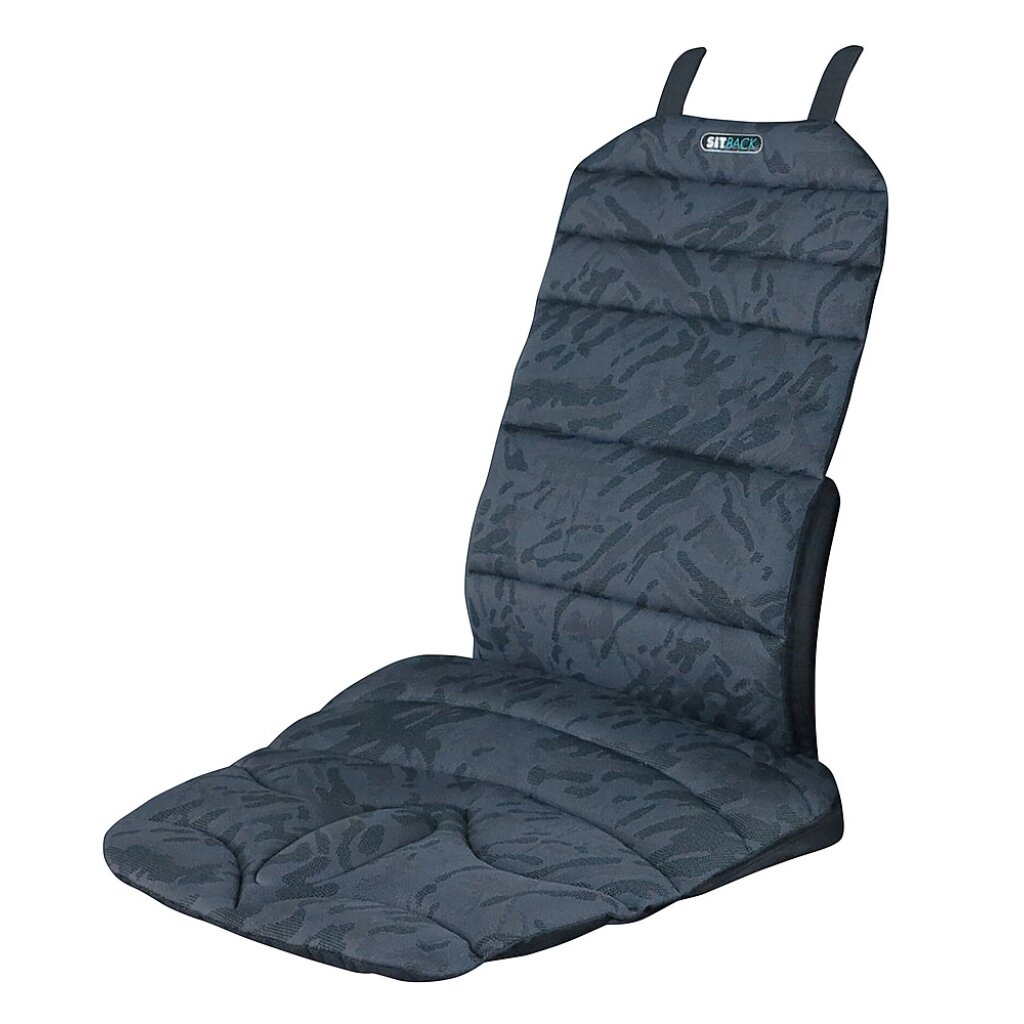 SITBACK Sitzauflage Sitback Basic light Farbe schwarz / grau