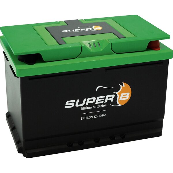 SUPER B Batteriesystem SUPER B Epsilon Lithium Batterie 12 V 100 Ah