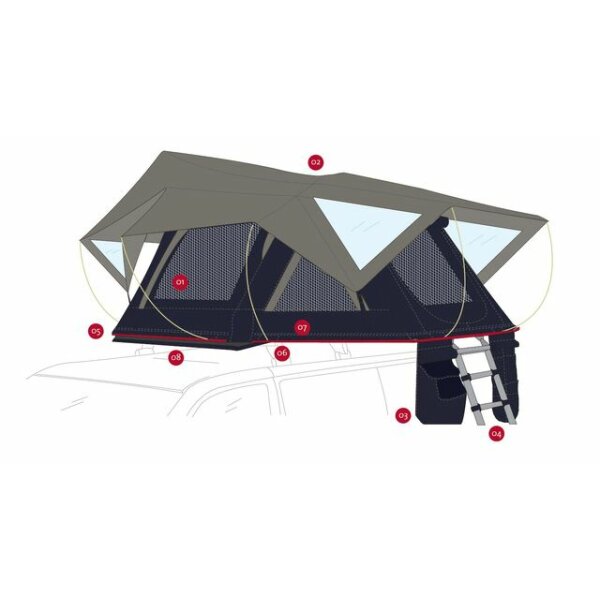 FIAMMA Dachzelt Moonlight Tent