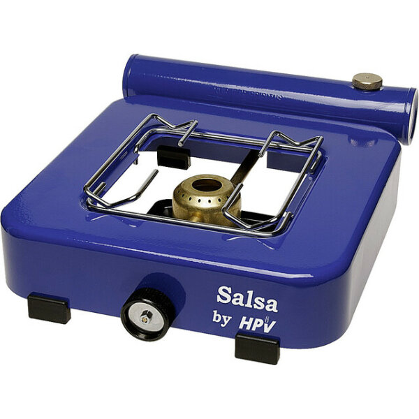 HPV Spirituskocher Salsa einflammig blau 250x95x320